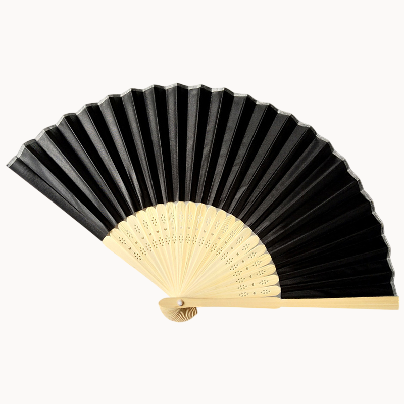 Quivrin Signature Fan in Noir